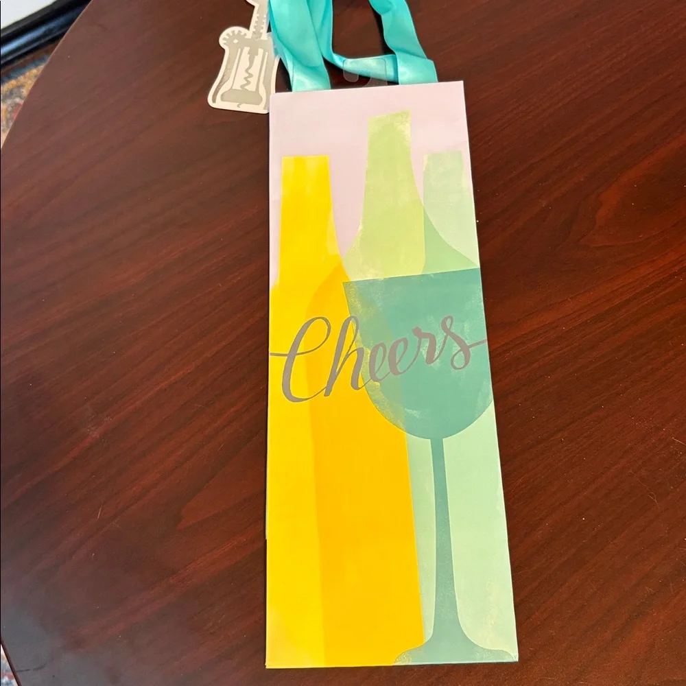 🆕Papyrus “Cheers” Wine Gift Bag